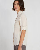 XTM Cumberland Ladies Hike Long-Sleeve Shirt - Stone