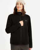 XTM Women's Performance Marley DWR 270gsm Fleece Jacket - Black