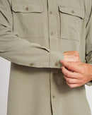 XTM Men's Dunkeld Hike Long-Sleeve Shirt - Light Khaki