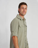 XTM Men's Dunkeld Hike Long-Sleeve Shirt - Light Khaki