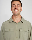 XTM Men's Dunkeld Hike Long-Sleeve Shirt - Light Khaki