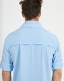 XTM Performance Mens Dunkeld Hike Long-Sleeve Shirt - Water Blue