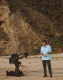 XTM Performance Mens Dunkeld Hike Long-Sleeve Shirt - Water Blue