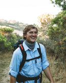 XTM Performance Mens Dunkeld Hike Long-Sleeve Shirt - Water Blue