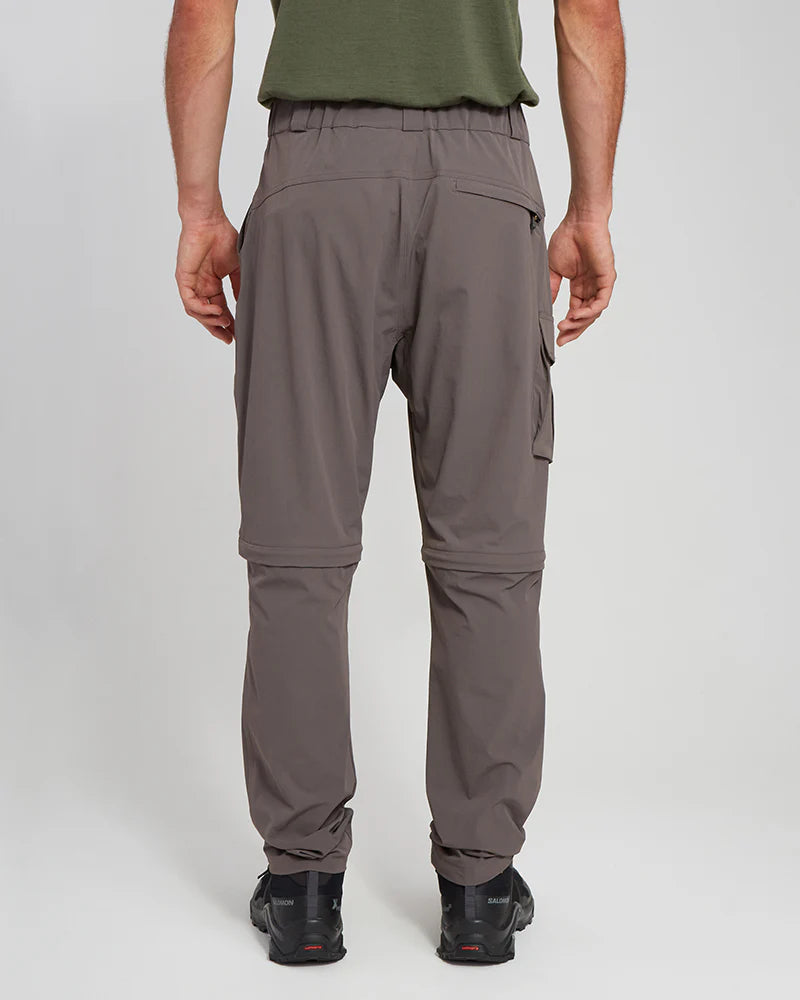 XTM Men's Sturgeon Zip Off Hike Pant - Pavement