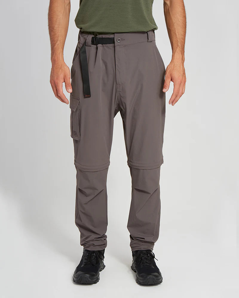 XTM Men's Sturgeon Zip Off Hike Pant - Pavement