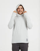 XTM Performance Simpson Mens UPF Sun Hoodie - Ultimate Grey