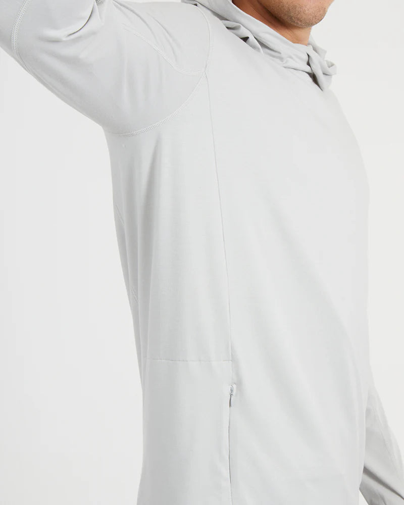 XTM Performance Simpson Mens UPF Sun Hoodie - Ultimate Grey