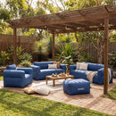 Quest Air Sofa 3 Seater - Navy