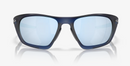Oakley Lateralis Sunglasses - Prizm Deep Water Polaised Lenses with Matte Transparent Blue Frame