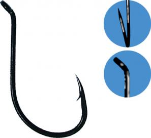 Gamakatsu Octopus Hooks 8/0 - Black (6 Pack)