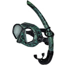 Ocean Hunter Phantom Mask & Snorkel Set - Chameleon Edge Green