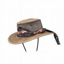 Barmah Hats Ladies Foldaway Cooler - Hickory (Medium) - Colour Scarf May Vary