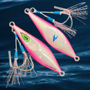 Oceans Legacy Micro Slow Roven Jig 25g Hot Pink Glow