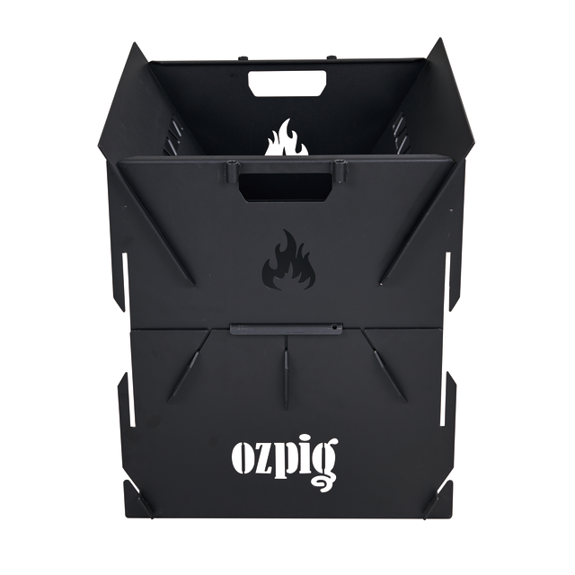 Ozpig 3-In-1 Flat Pack Fire Pit