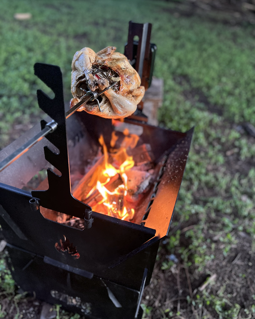 Ozpig Fire Pit Rotisserie Kit