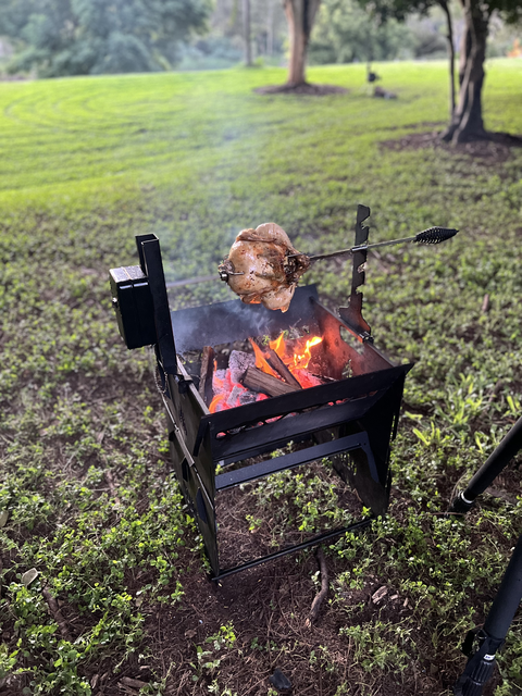 Ozpig Fire Pit Rotisserie Kit