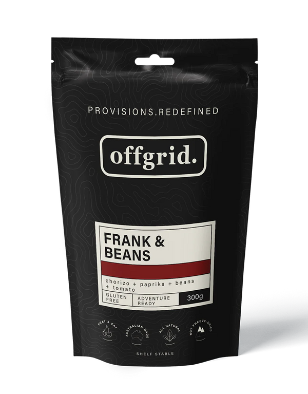 Offgrid Provisions Frank & Beans - Heat & Eat Meal (300g)