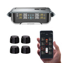 Oricom TPMS10-4E Tyre Pressure Monitoring System (4 External Sensors with APP Control Settings)
