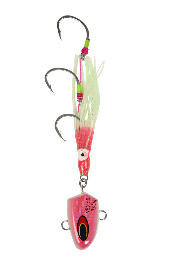 Vexed Bottom Meat Lure 80g Pink Glow