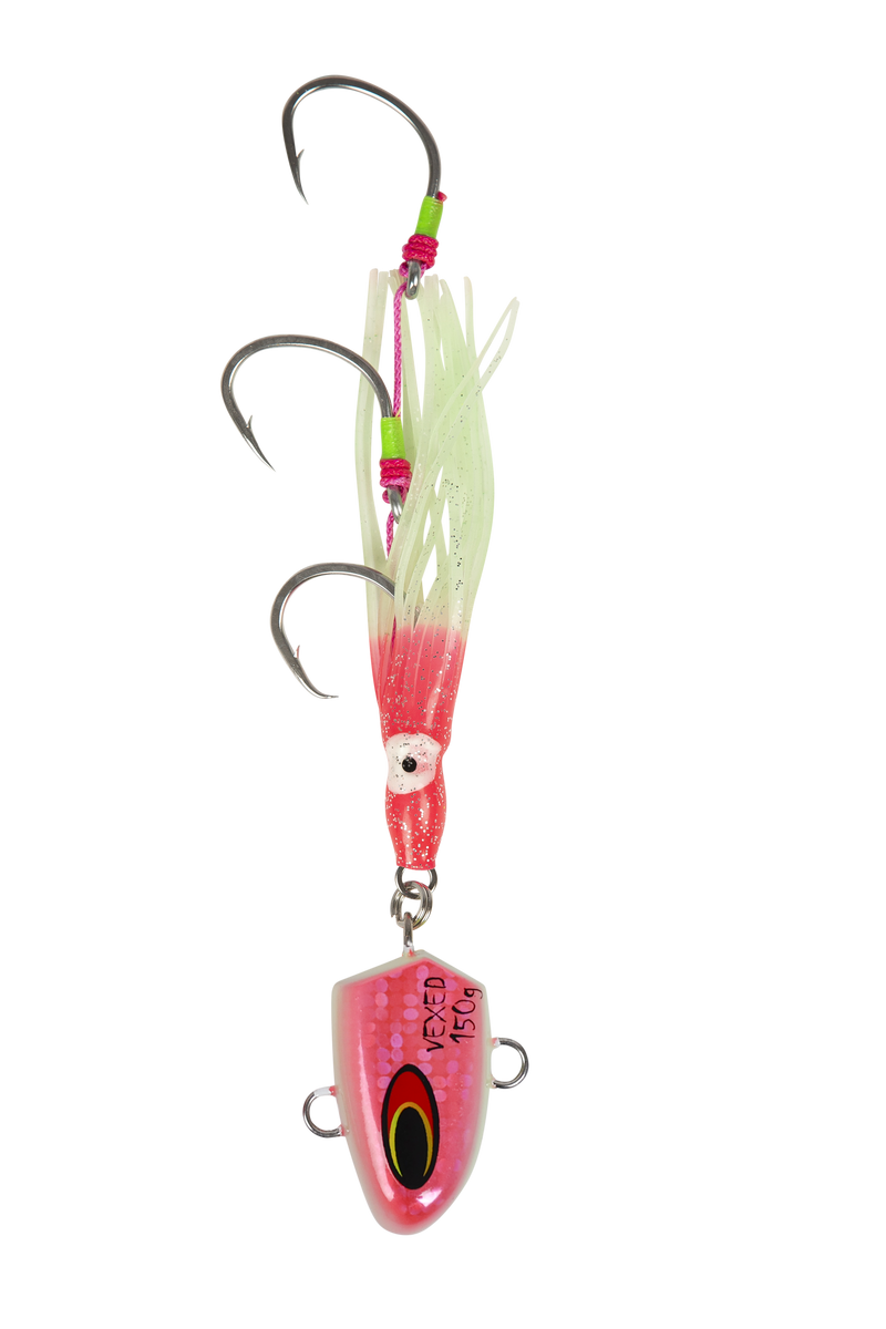 Vexed Bottom Meat Lure 80g Pink Glow