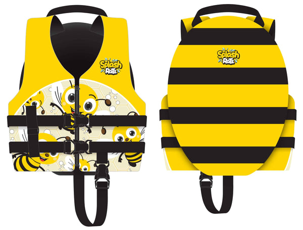 Splash Ratz PFD Kids Life Jacket Bumblebee (Assorted Sizes)