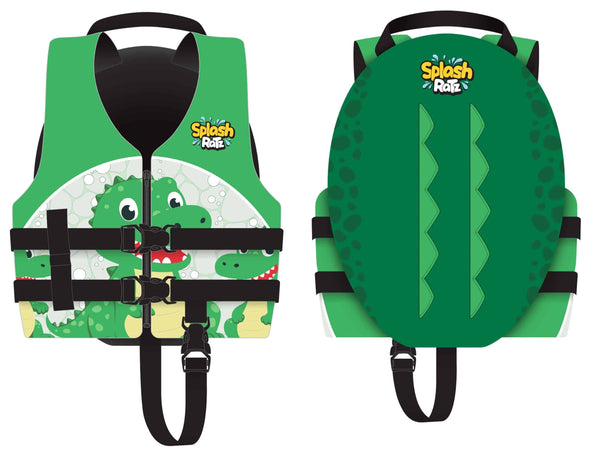 Splash Ratz PFD Kids Life Jackets Crocodile (Assorted Sizes)