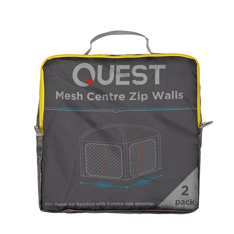 Quest Outdoors Air Gazebo 3 Mesh Wall Kit (2 Pack)