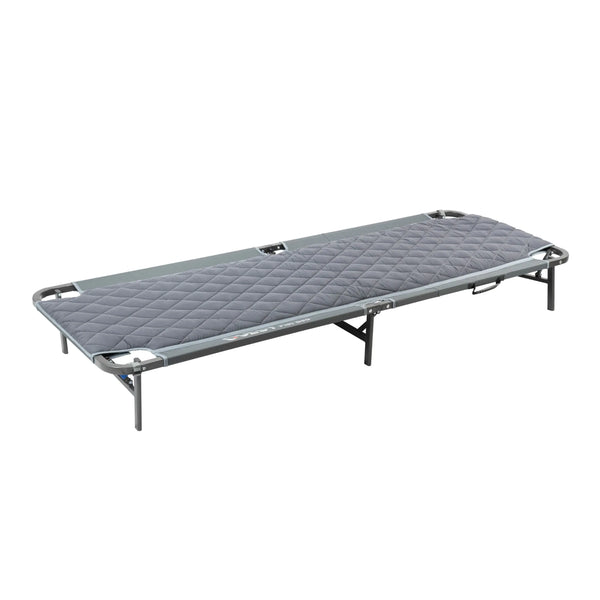 Quest Outdoors Flat Fold Bed - Single