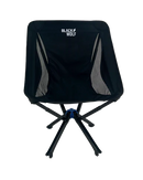 BlackWolf Quick Fold Lightweight Chair - Jet Black