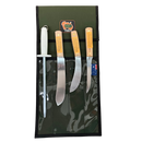 Dexter Russell Green River Butcher Knife Set (4 Pieces + Wrap)