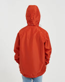 XTM Performance Kids Stash 2L Packable Rain Jacket - Burnt Orange