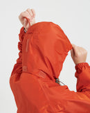 XTM Performance Kids Stash 2L Packable Rain Jacket - Burnt Orange