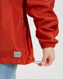 XTM Performance Kids Stash 2L Packable Rain Jacket - Burnt Orange