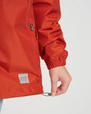 XTM Performance Unisex Stash 2L Packable Rain Jacket - Burnt Orange