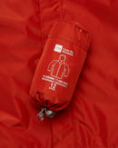 XTM Performance Kids Stash 2L Packable Rain Jacket - Burnt Orange