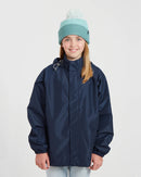 XTM Performance Kids Stash 2L Packable Rain Jacket - Patriot Blue