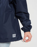 XTM Performance Kids Stash 2L Packable Rain Jacket - Patriot Blue