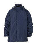 XTM Performance Kids Stash 2L Packable Rain Jacket - Patriot Blue