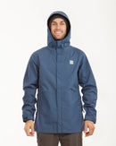 XTM Performance Mens Takayna Premium Packable Waterproof Rain Jacket - Slate Blue