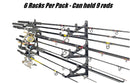 Sea Dog Horizontal Rod Storage (6 Pack)