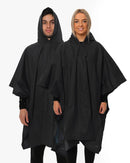 XTM Stash Packable Rain Poncho - Black