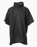 XTM Stash Packable Rain Poncho - Black
