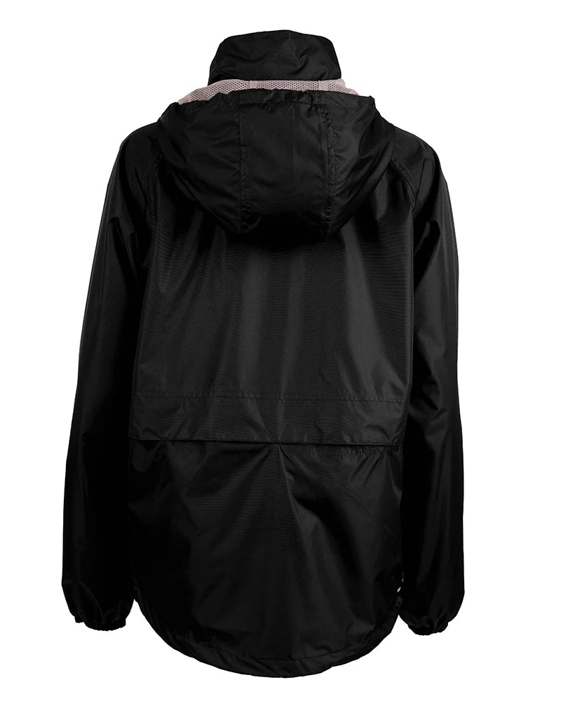 XTM Stash II Unisex Adult Stashable Rain Jacket - Black