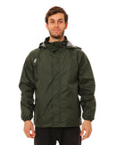 XTM Stash II Unisex Adult Stashable Rain Jacket - Forest