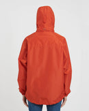 XTM Performance Unisex Stash 2L Packable Rain Jacket - Burnt Orange