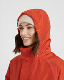 XTM Performance Unisex Stash 2L Packable Rain Jacket - Burnt Orange