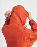 XTM Performance Unisex Stash 2L Packable Rain Jacket - Burnt Orange
