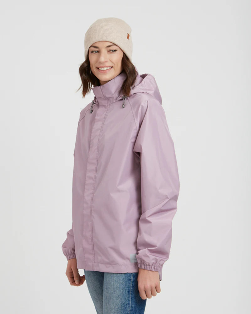 XTM Performance Unisex Stash 2L Packable Rain Jacket - Fog