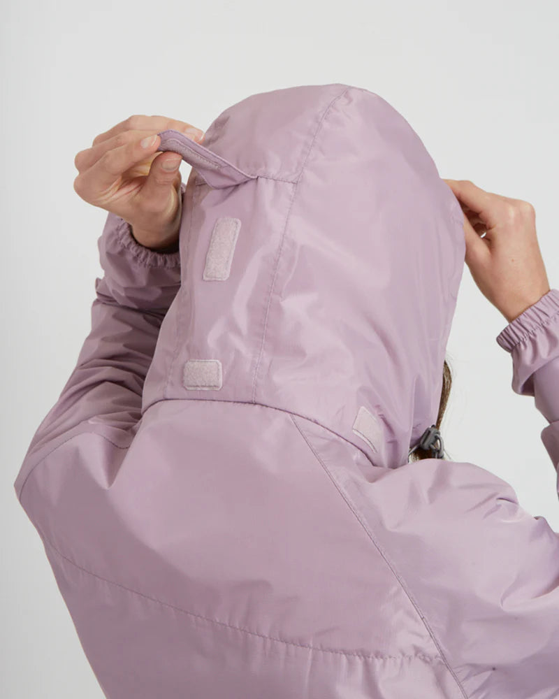 XTM Performance Unisex Stash 2L Packable Rain Jacket - Fog